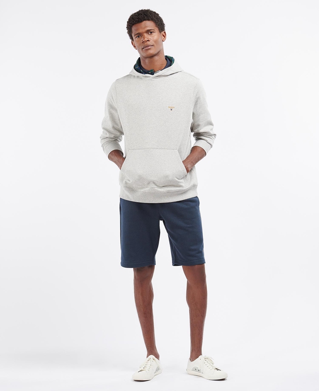 Sudaderas Barbour Campus Hoodie Hombre Gris | 814529-CRV