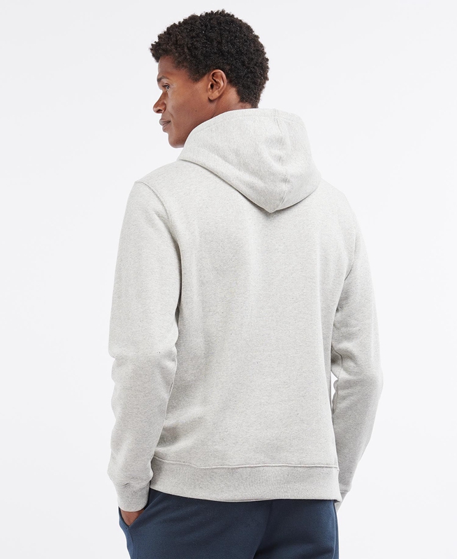 Sudaderas Barbour Campus Hoodie Hombre Gris | 814529-CRV