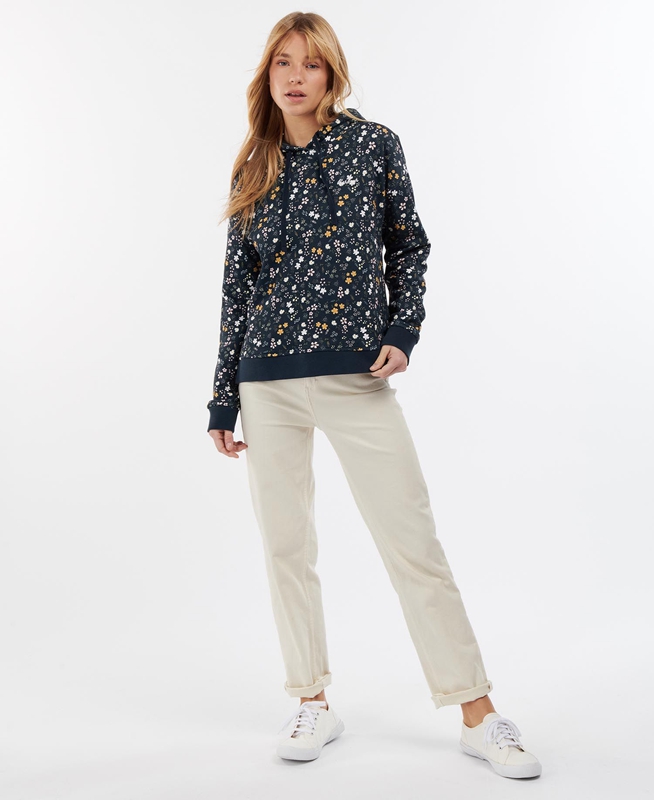 Sudaderas Barbour Ferryside Mujer Azul Marino | 987614-CVW