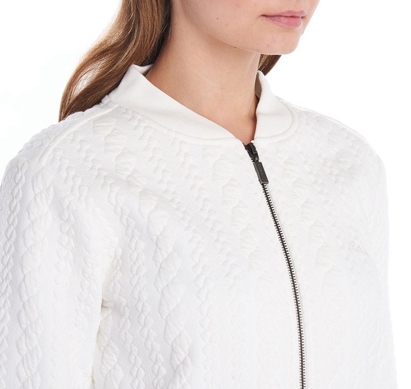 Sudaderas Barbour Kelsey Zip Mujer Blancas | 379412-KGS