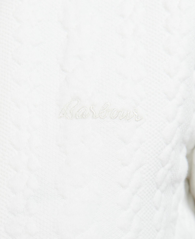 Sudaderas Barbour Kelsey Zip Mujer Blancas | 379412-KGS