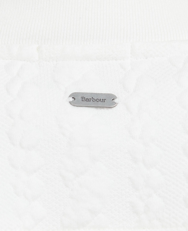 Sudaderas Barbour Kelsey Zip Mujer Blancas | 379412-KGS