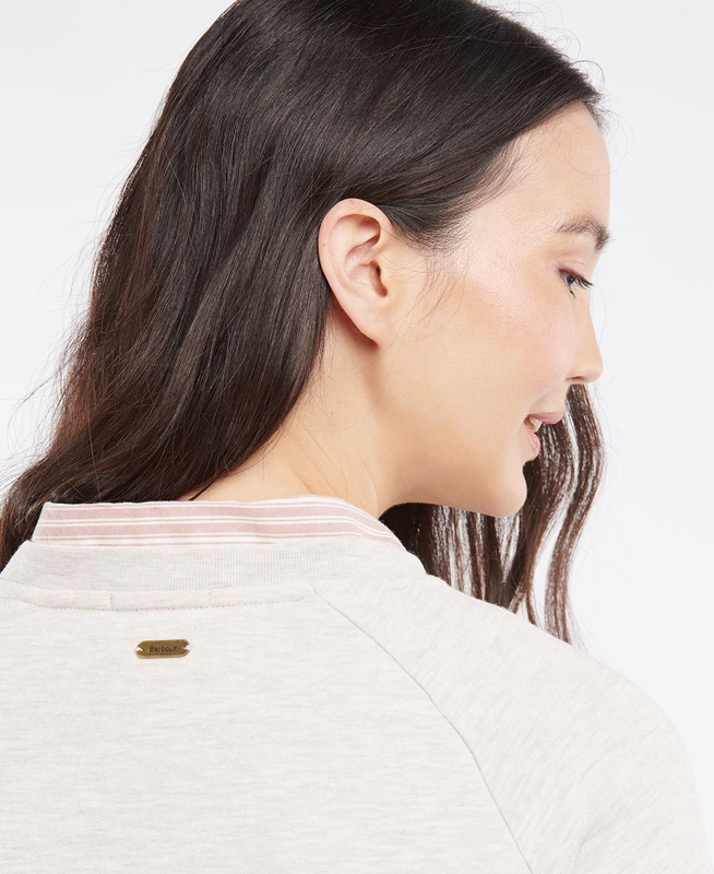 Sudaderas Barbour Otterburn Mujer Beige | 492613-WXR