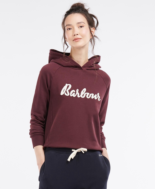 Sudaderas Barbour Otterburn Mujer Marrones | 203785-SBN