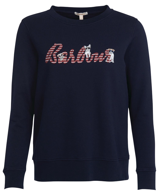 Sudaderas Barbour Southport Mujer Azul Marino | 527691-NPH