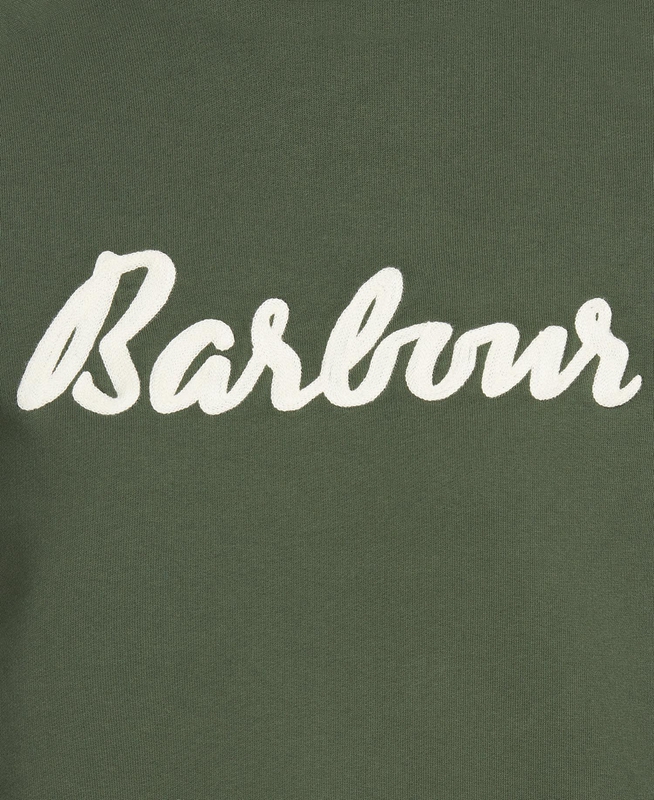 Sudaderas Barbour Sweatshirt Otterburn Mujer Verde Oliva | 290145-XCR