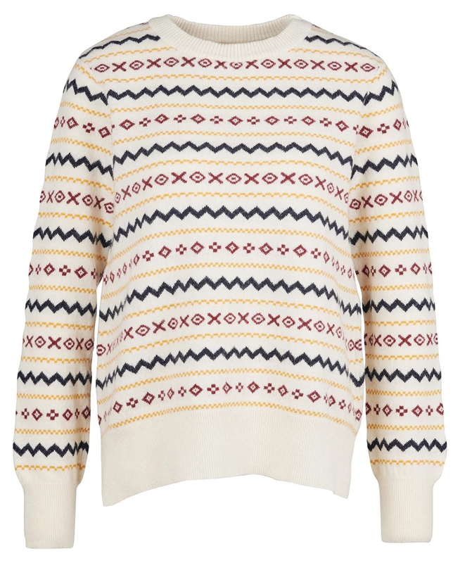 Suéteres Barbour Alder Knit Mujer Multicolor | 395681-SOV