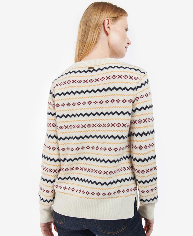Suéteres Barbour Alder Knit Mujer Multicolor | 395681-SOV