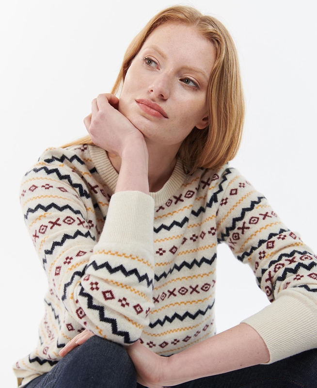 Suéteres Barbour Alder Knit Mujer Multicolor | 395681-SOV