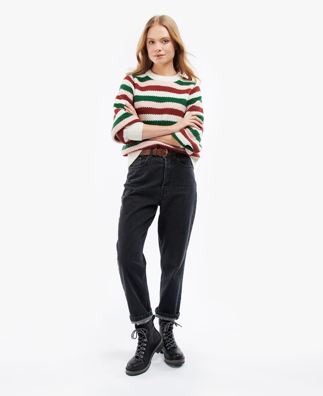 Suéteres Barbour Cassley Knit Mujer Multicolor | 105369-VHU
