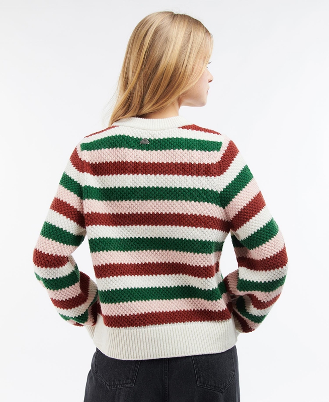 Suéteres Barbour Cassley Knit Mujer Multicolor | 105369-VHU