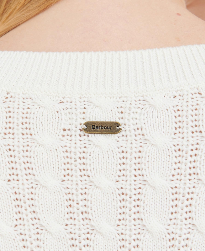 Suéteres Barbour Primrose Knit Mujer Blancas | 287319-OGB