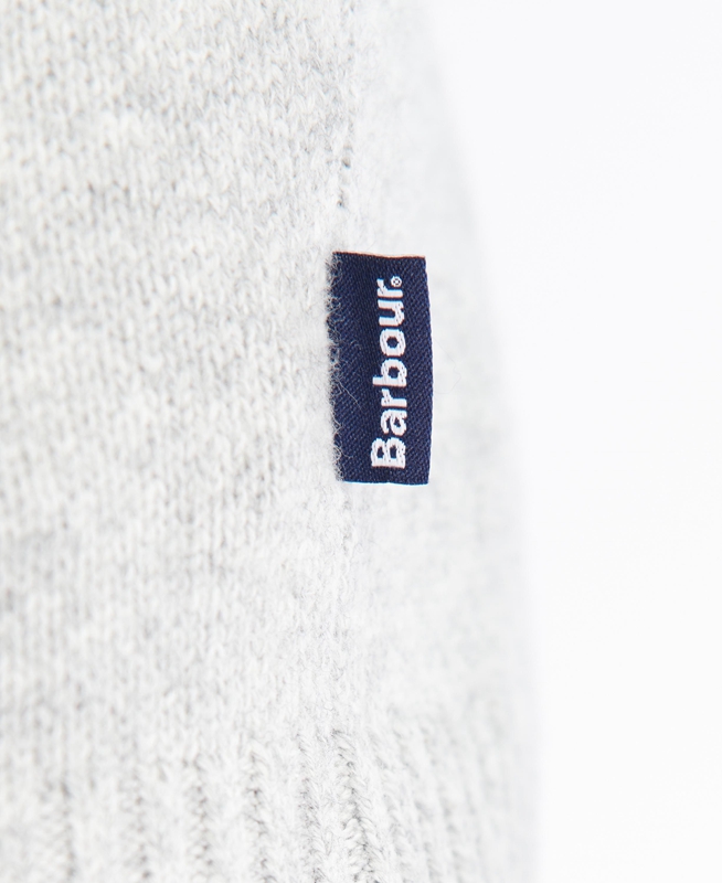 Suéteres Barbour Shoal Half Zip Hombre Gris | 596074-ABF