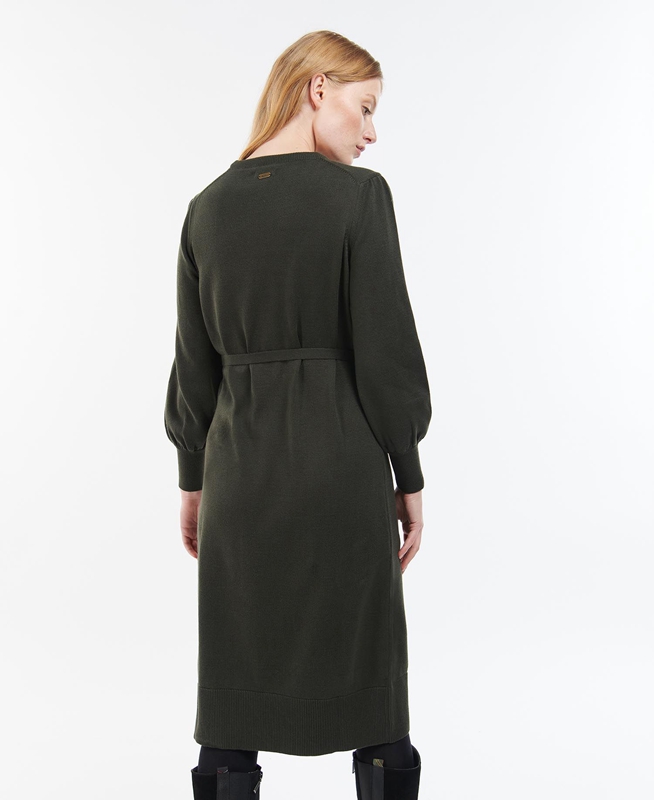 Vestido Barbour Birch Mujer Verde Oliva | 876395-JAT