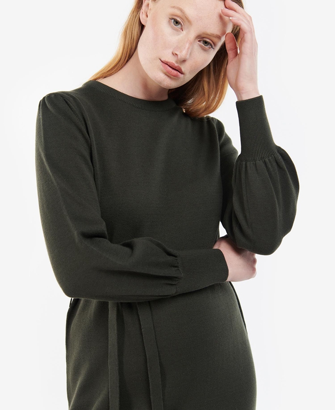 Vestido Barbour Birch Mujer Verde Oliva | 876395-JAT