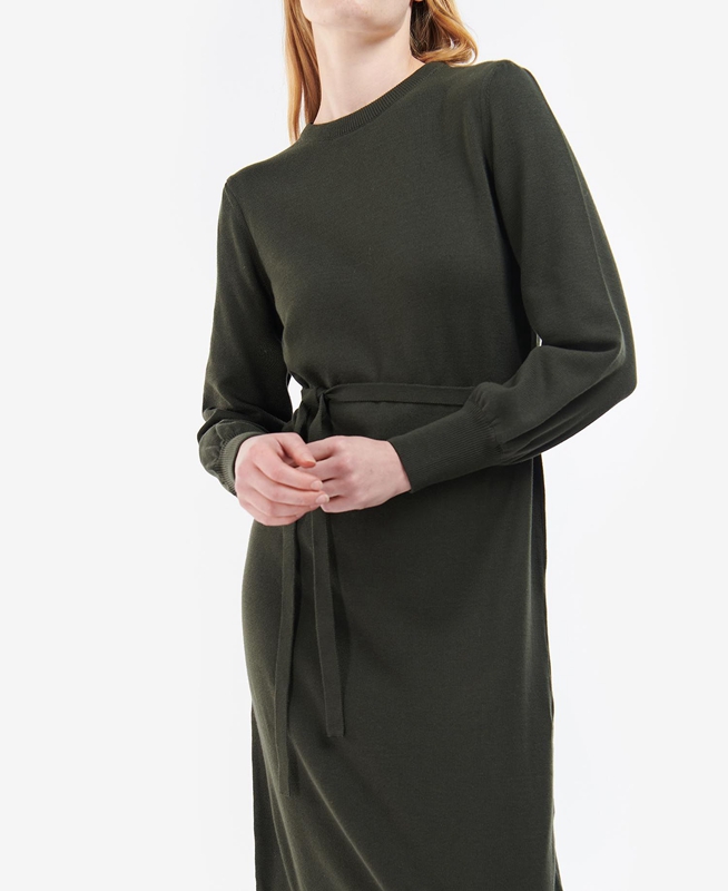 Vestido Barbour Birch Mujer Verde Oliva | 876395-JAT