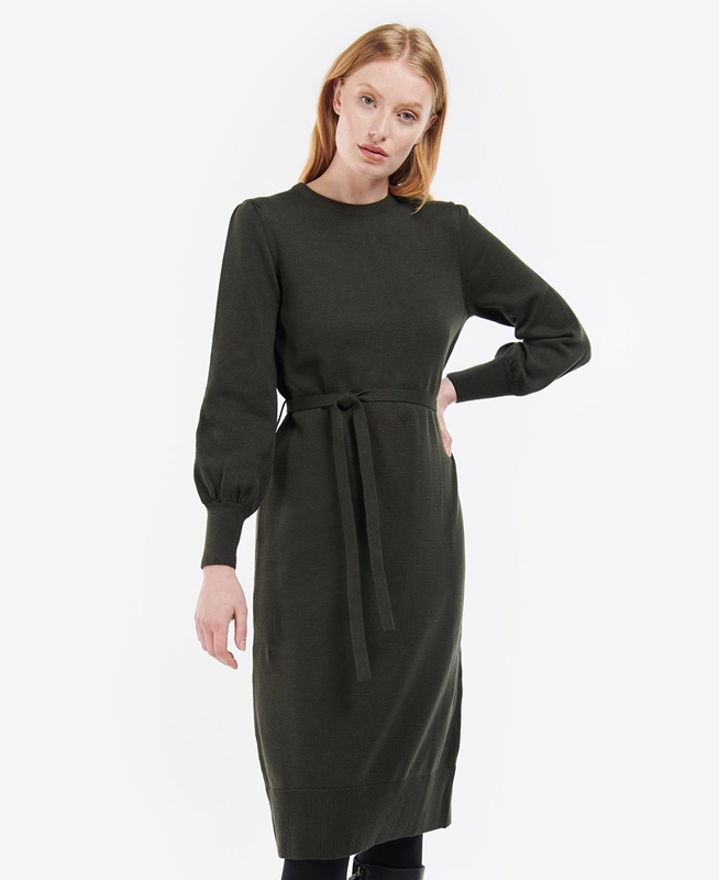 Vestido Barbour Birch Mujer Verde Oliva | 876395-JAT