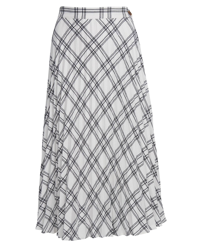 Vestido Barbour Brook Mujer Blancas | 127960-TGH
