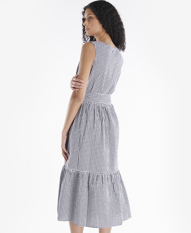 Vestido Barbour Harebell Mujer Azules | 924718-IJL