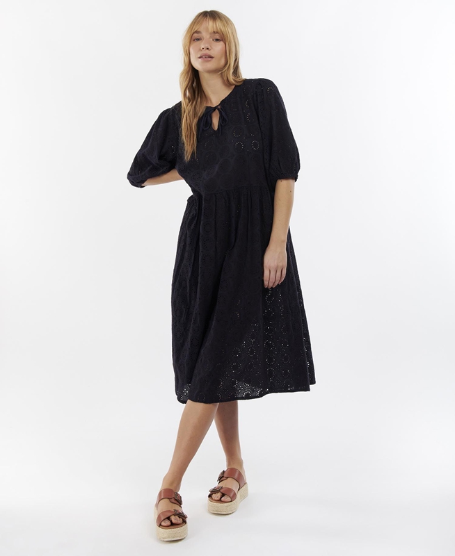 Vestido Barbour Hazel Mujer Azules | 862570-WUC