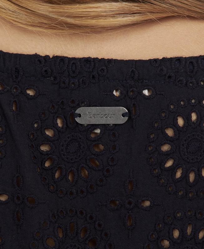 Vestido Barbour Hazel Mujer Azules | 862570-WUC