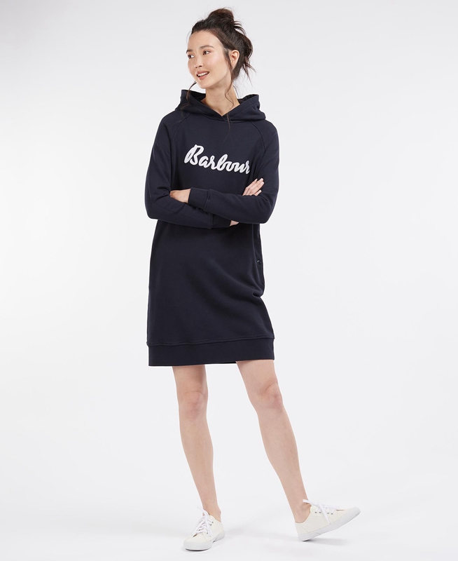 Vestido Barbour Otterburn Mujer Azul Marino | 837625-AWX
