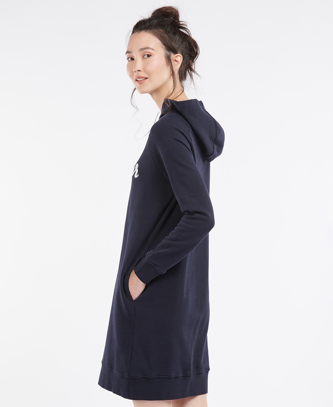 Vestido Barbour Otterburn Mujer Azul Marino | 837625-AWX