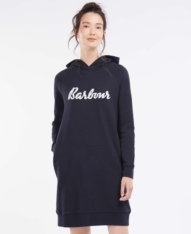 Vestido Barbour Otterburn Mujer Azul Marino | 837625-AWX
