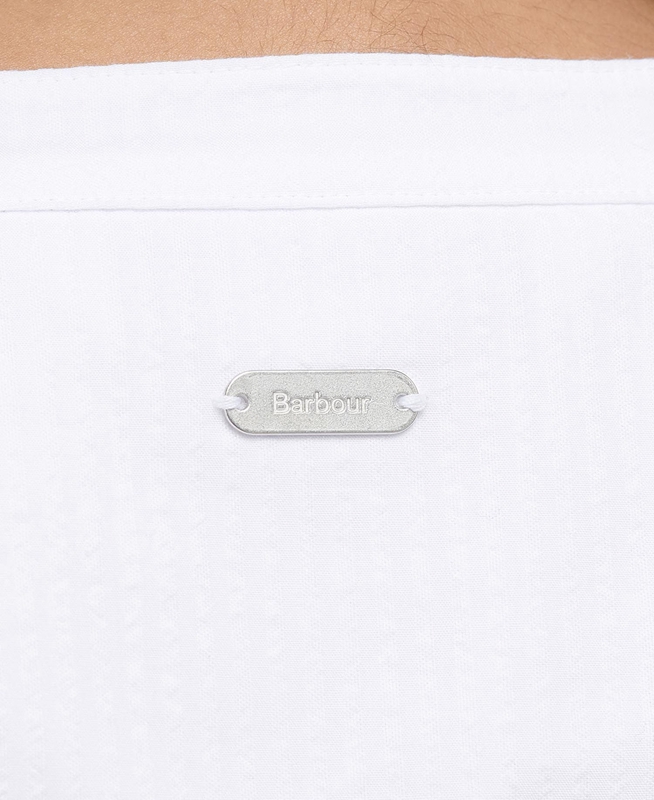 Vestido Barbour Philippa Mujer Blancas | 539084-CNP