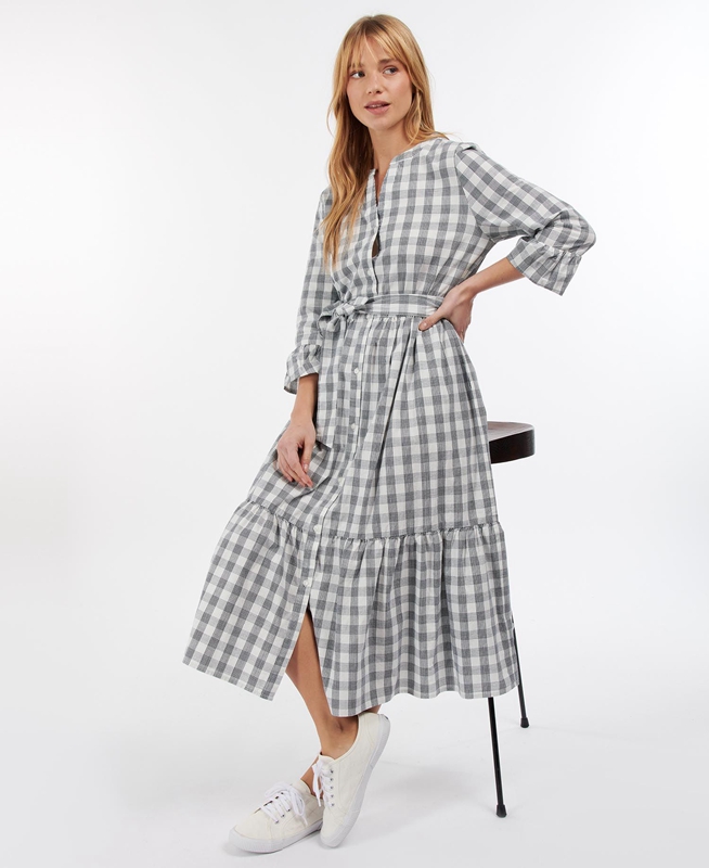 Vestido Barbour Seamills Mujer Azul Marino | 579810-CQR