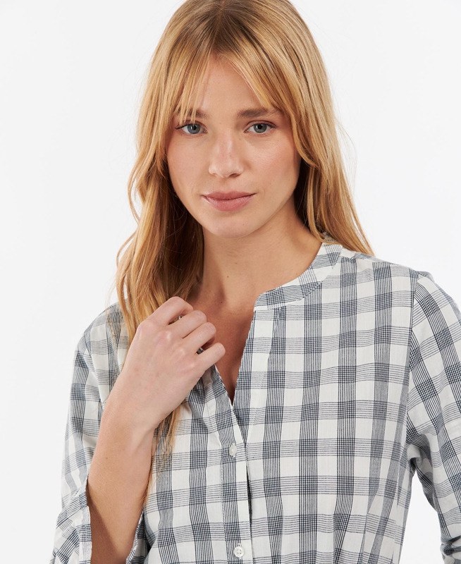 Vestido Barbour Seamills Mujer Azul Marino | 579810-CQR