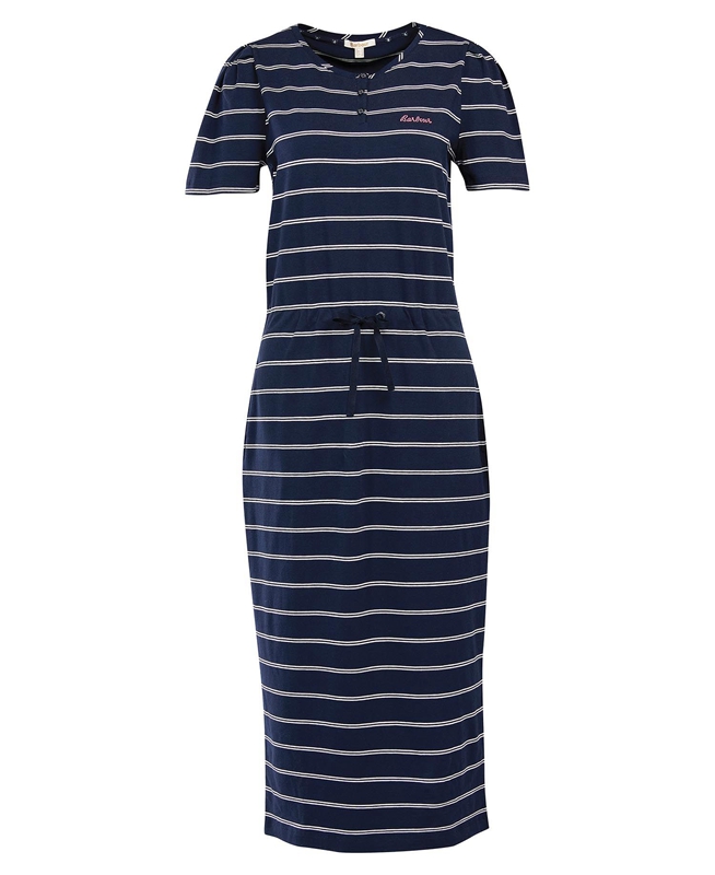Vestido Barbour Spurrey Mujer Azul Marino | 731604-WJG