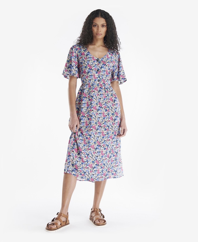 Vestido Barbour Willowherb Mujer Multicolor | 479820-RTO