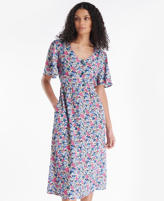 Vestido Barbour Willowherb Mujer Multicolor | 479820-RTO