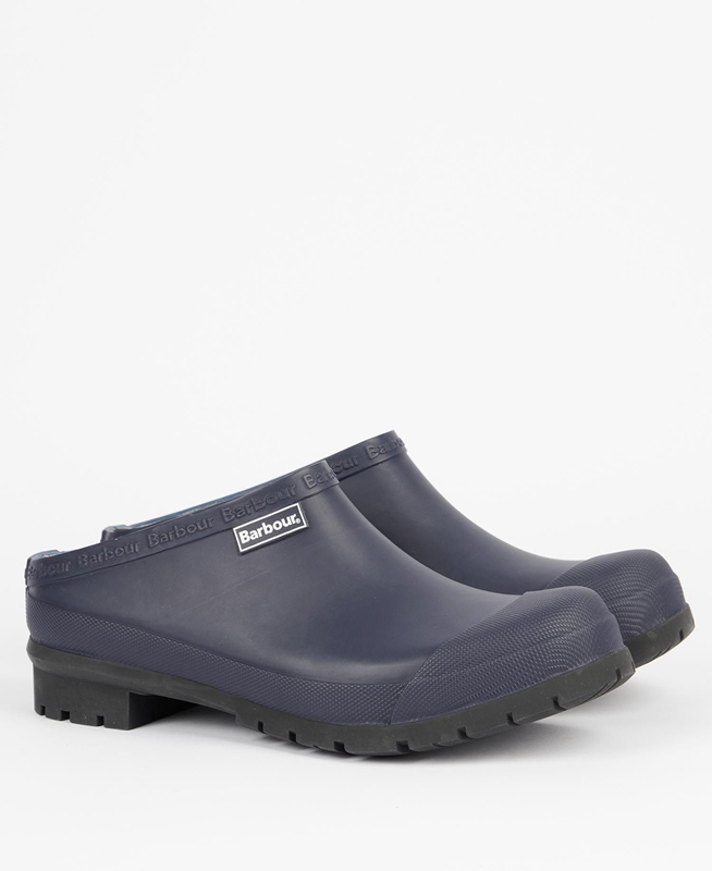 Zuecos Barbour Quinn Hombre Azul Marino | 628174-HYR