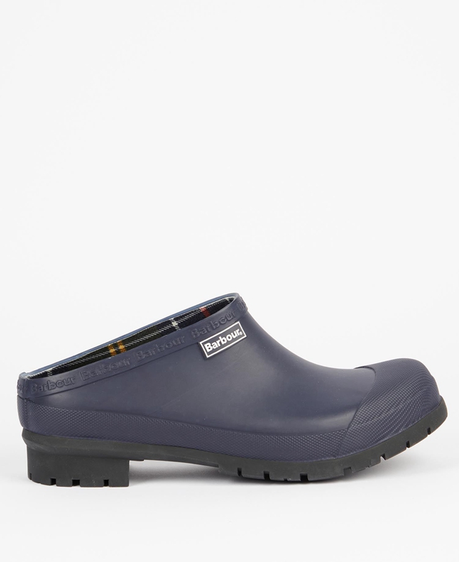 Zuecos Barbour Quinn Hombre Azul Marino | 628174-HYR