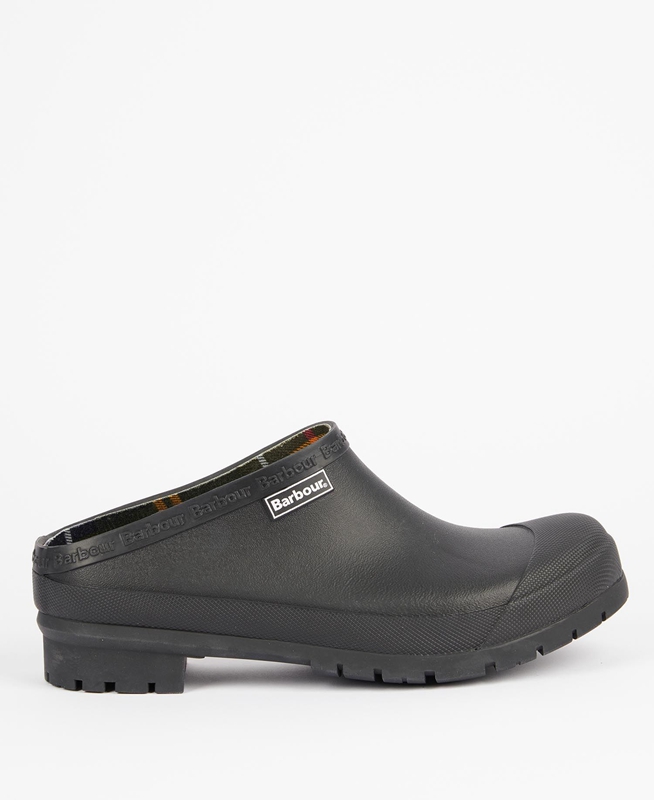 Zuecos Barbour Quinn Hombre Negras | 713258-LUQ