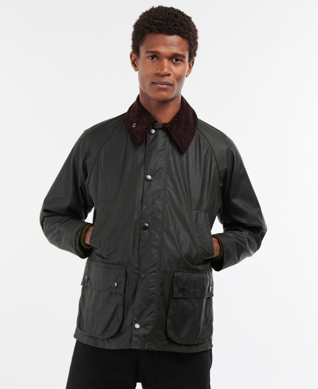 Chaqueta Encerada Barbour Bedale® Hombre Negras | 561234-DSE