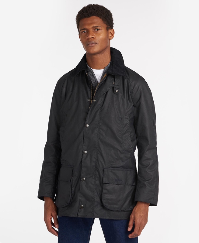 Chaqueta Encerada Barbour Bristol Hombre Azul Marino | 729054-HEV