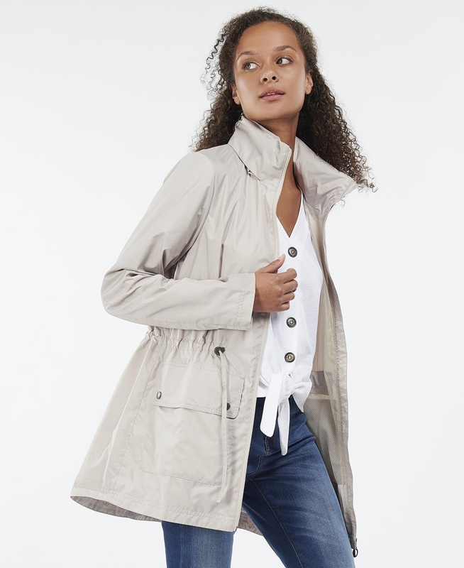 Chaquetas Casuales Barbour Campion Showerproof Mujer Gris | 716043-KRJ