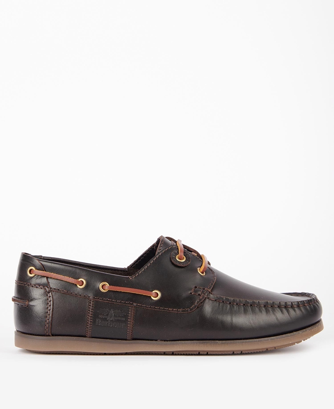Mocasines Barbour Capstan Hombre Cafe | 536742-JZI
