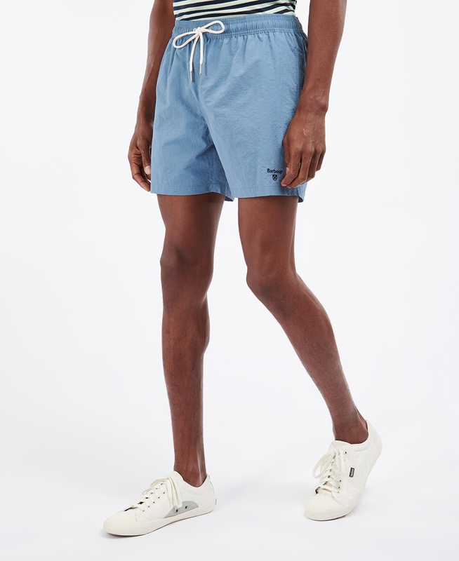 Pantalon Barbour Essential Logo Swim Hombre Azules | 105924-RFS
